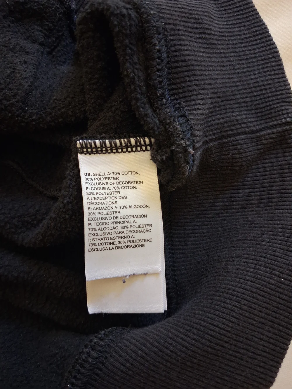 The North Face classic black